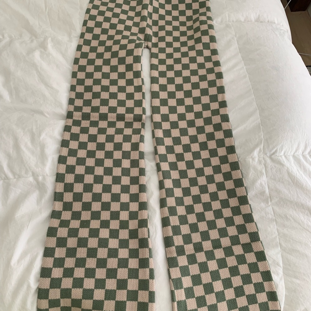 Checkered Pants